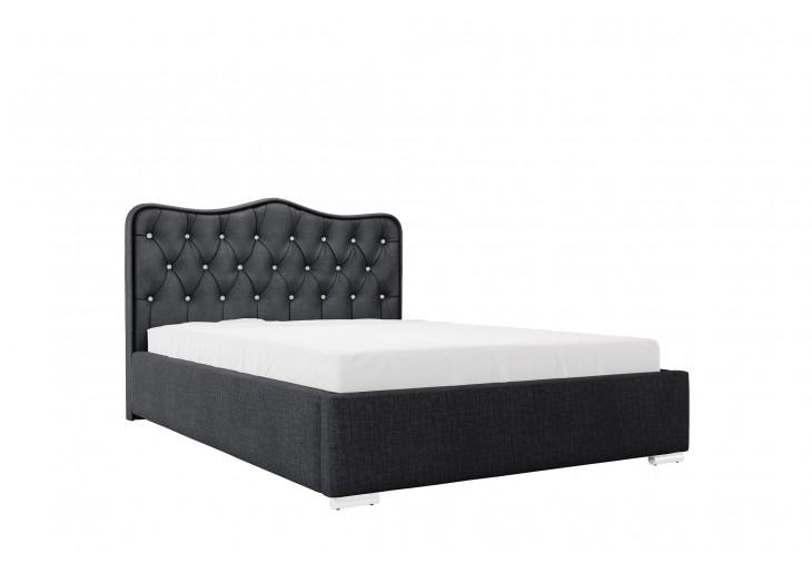 ŁÓŻKO 200x200 Z POJEMNIKIEM - SANTANA TKANINY KOLORY DO WYBORU