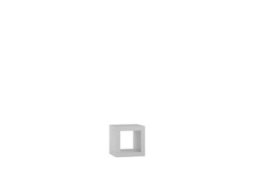 Regał Kalax 1X1 BIAŁY