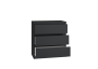 Komoda Malwa M3 CZARNY