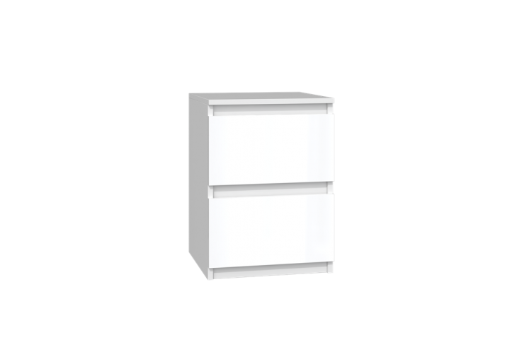 Szafka nocna Malwa M2 BIAŁY POŁYSK