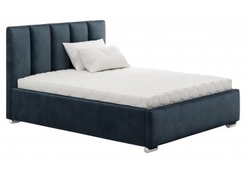 ŁÓŻKO 120x200 Z POJEMNIKIEM - STELLA - TKANINY I KOLORY DO WYBORU