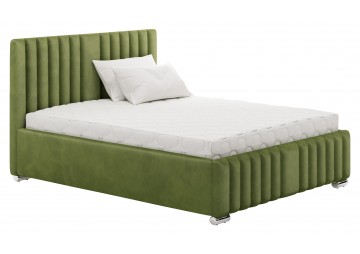 ŁÓŻKO 140x200 Z POJEMNIKIEM - MONTE - TKANINY I KOLORY DO WYBORU