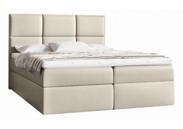 ŁÓŻKO 200X200 KONTYNENTALNE CULAR + 2 POJEMNIKI + MATERACE + TOPER TKANINY I KOLORY DO WYBORU