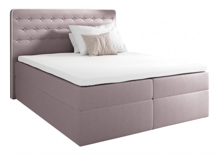 ŁÓŻKO 120X200 KONTYNENTALNE LAGOS + 2 POJEMNIKI + MATERACE + TOPER TKANINY I KOLORY DO WYBORU