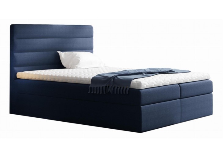 ŁÓŻKO 200X200 KONTYNENTALNE PILAS + 2 POJEMNIKI + MATERACE + TOPER TKANINY I KOLORY DO WYBORU