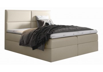 ŁÓŻKO 120X200 KONTYNENTALNE MAHORA + 2 POJEMNIKI + MATERACE + TOPER TKANINY I KOLORY DO WYBORU