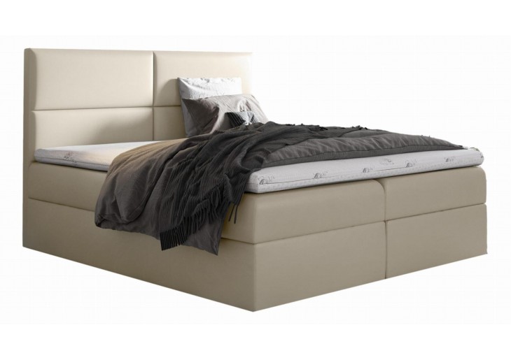 ŁÓŻKO 120X200 KONTYNENTALNE MAHORA + 2 POJEMNIKI + MATERACE + TOPER TKANINY I KOLORY DO WYBORU