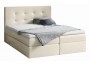 ŁÓŻKO 120X200 KONTYNENTALNE LIZBONA + 2 POJEMNIKI + MATERACE + TOPER TKANINY I KOLORY DO WYBORU