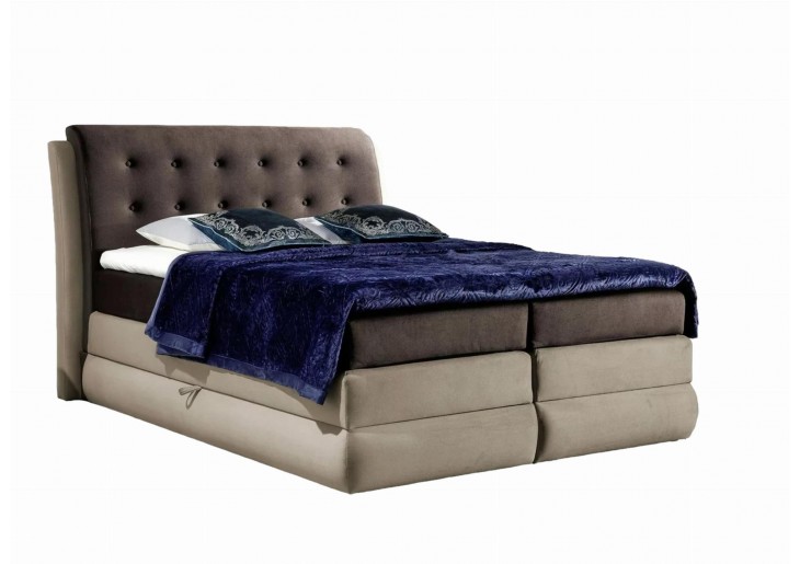 ŁÓŻKO 120X200 KONTYNENTALNE AVEIRO + 2 POJEMNIKI + MATERACE + TOPER TKANINY I KOLORY DO WYBORU