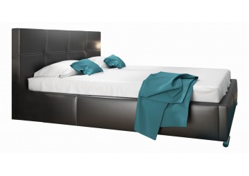 ŁÓŻKO 140x200 Z POJEMNIKIEM - PARLA TKANINY KOLORY DO WYBORU