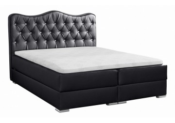 ŁÓŻKO 120X200 KONTYNENTALNE ANTAS + 2 POJEMNIKI + MATERACE + TOPER TKANINY I KOLORY DO WYBORU