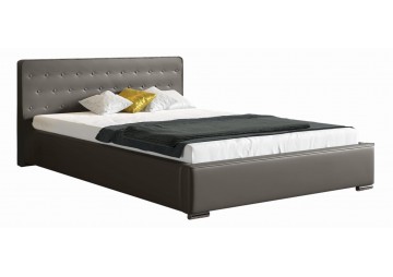 ŁÓŻKO 120x200 Z POJEMNIKIEM - VITORIA TKANINY KOLORY DO WYBORU