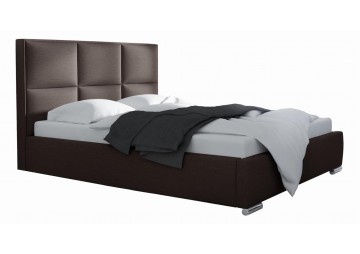 ŁÓŻKO 160x200 Z POJEMNIKIEM - SEGOVIA TKANINY KOLORY DO WYBORU