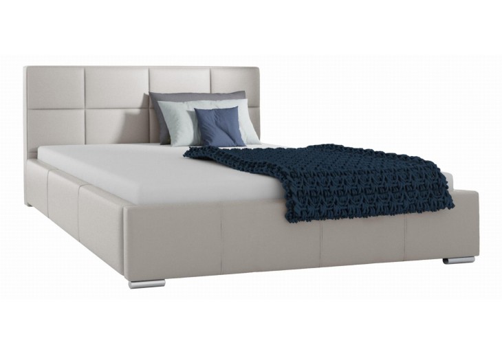 ŁÓŻKO 160x200 Z POJEMNIKIEM - SEVILLA TKANINY KOLORY DO WYBORU