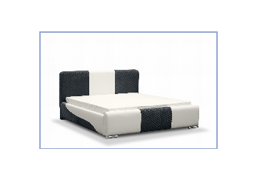 ŁÓŻKO 160x200 Z POJEMNIKIEM - IBIZA TKANINY KOLORY DO WYBORU