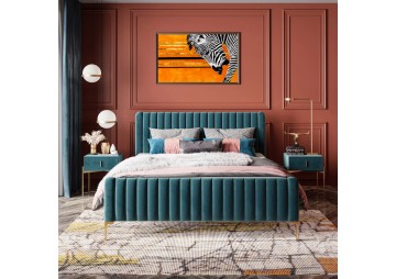 ŁÓŻKO 140x200 - FENOSA TKANINY KOLORY DO WYBORU