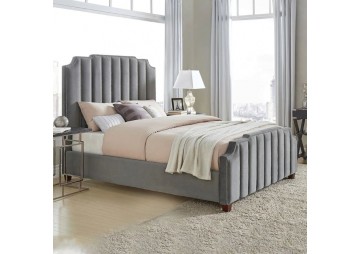 ŁÓŻKO 140x200 Z POJEMNIKIEM - PAGANI  TKANINY KOLORY DO WYBORU