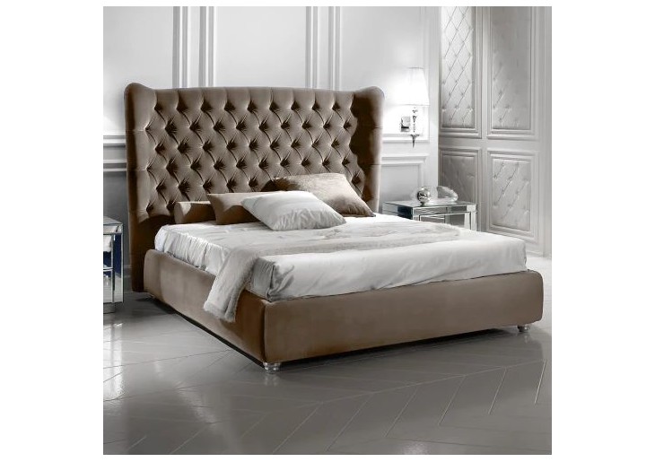 ŁÓŻKO 120x200 Z POJEMNIKIEM -  TORCHIARA TKANINY KOLORY DO WYBORU