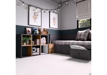 Regał Malax 2X3 ANTRACYT ARTISAN