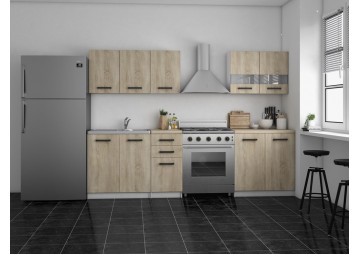 Meble kuchenne Katia SET200 BIAŁY SONOMA