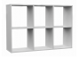 Regał Malax 2X3 BIAŁY