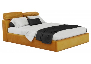 ŁÓŻKO 120x200 Z POJEMNIKIEM - TORTOLI - TKANINY I KOLORY DO WYBORU