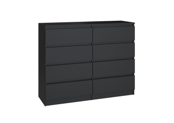 Komoda Malwa M8/120 CZARNY