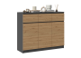 Komoda Malwa 3D3S ANTRACYT ARTISAN