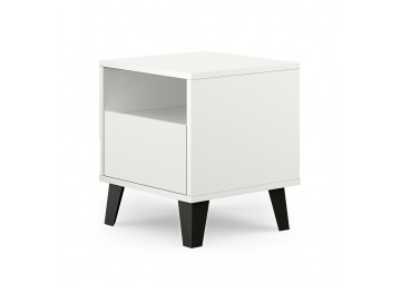 Szafka nocna Scandi 1S BIAŁY