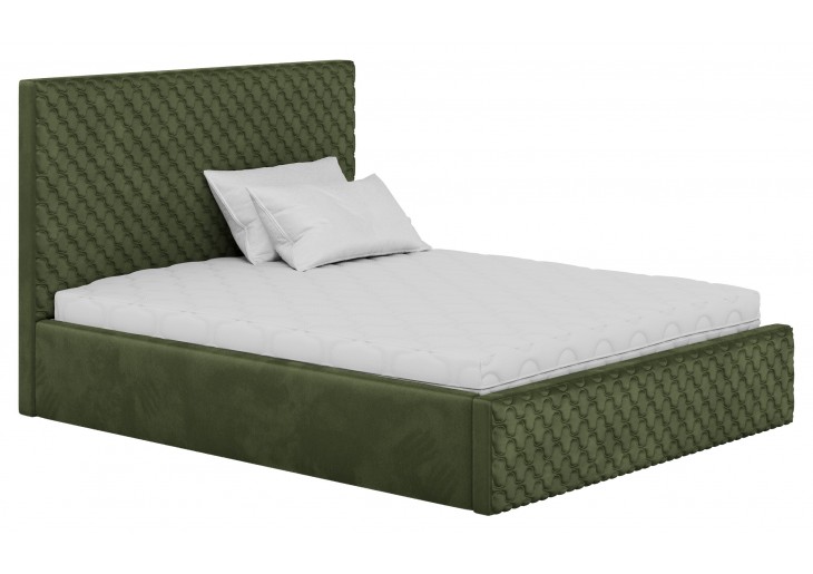 ŁÓŻKO 140x200 Z POJEMNIKIEM - NAPOLI 1 - TKANINY I KOLORY DO WYBORU