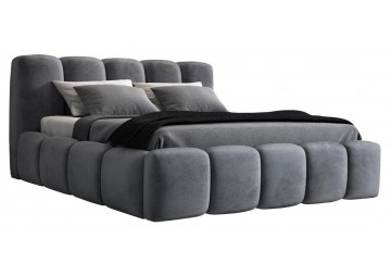 ŁÓŻKO 200x200 Z POJEMNIKIEM -  FIESSE TKANINY KOLORY DO WYBORU