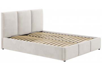 ŁÓŻKO 180x200 - COSENZA WELUR ECRU