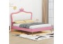ŁÓŻKO 120x200 ZE STELAŻEM - PRINCESS - TKANINY I KOLORY DO WYBORU