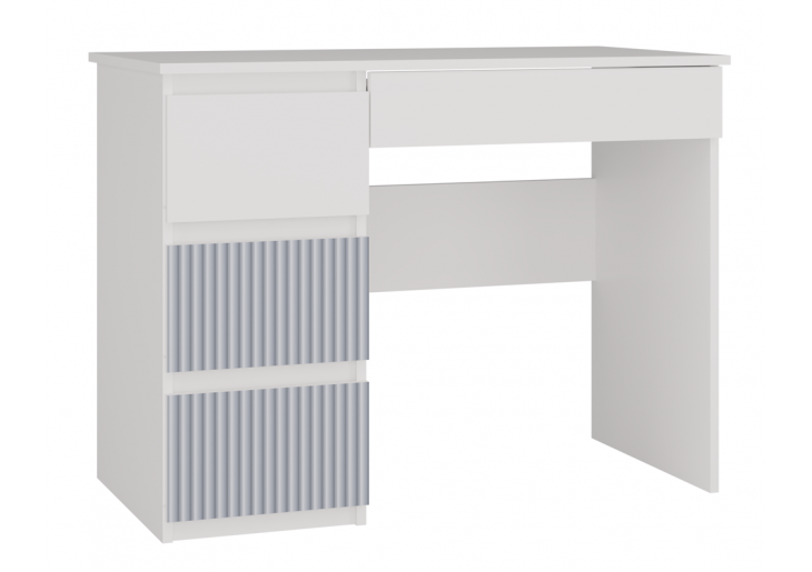 Biurko Mijas LEWE ARTESO BLUE Niebieski