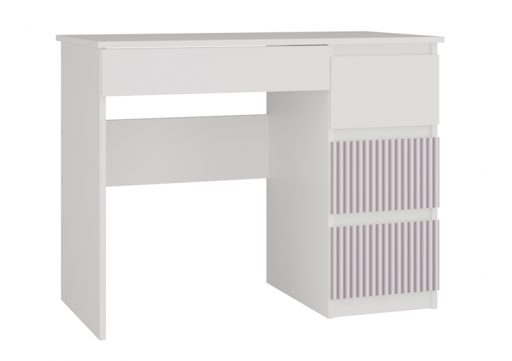 Biurko Mijas PRAWE ARTESO PINK Różowy