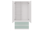 Szafa Malwa SS-90 Arteso Zielony Miętowy