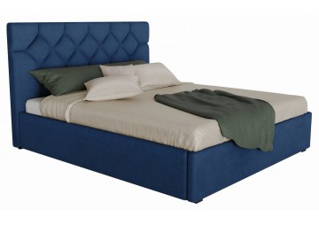 ŁÓŻKO 160x200 Z POJEMNIKIEM - CARRARA | SLIM