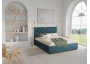 ŁÓŻKO 200x200 Z POJEMNIKIEM - CARRARA | SLIM