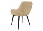 KRZESŁO TAPICEROWANE - MODEL BiG 040 - WELUR BEŻOWY
