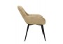 KRZESŁO TAPICEROWANE - MODEL BiG 040 - WELUR BEŻOWY
