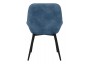 KRZESŁO TAPICEROWANE - MODEL BiG 040 - WELUR LAZUROWE