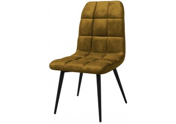 KRZESŁO TAPICEROWANE - BiG 042 WELUR CURRY