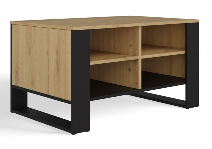 Stolik Modern 4P DĄB ARTISAN CZARNY