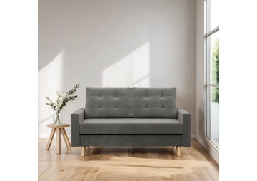 Sofa BARTELLA 2-osobowa - Funkcja Spania | Pojemnik | Kolory do wyboru