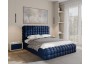 Łóżko 180x200 tapicerowane z pojemnikiem Marsiliana