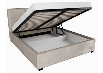 ŁÓŻKO 140x200 Z POJEMNIKIEM - ANCONA - RIVIERA 28[OUTLET 35711]