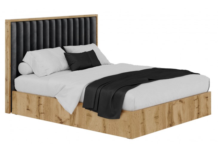 ŁÓŻKO 200x200 Z POJEMNIKIEM - PERUGIA - TKANINY I KOLORY DO WYBORU