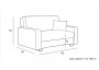 SOFA ROZKŁADANA Z FUNKCJĄ SPANIA - LUX 2 | ITAKA 11|[OUTLET -37172]