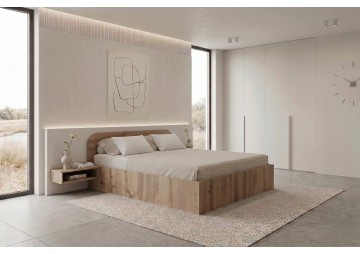 ŁÓŻKO 160x200 - FORNO + MATERAC + STELAŻ METALOWY PODNOSZONY | Kolory do wyboru