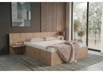 ŁÓŻKO 90x200 - BARCO Z PÓŁKAMI + STELAŻ METALOWY PODNOSZONY | Kolory do wyboru